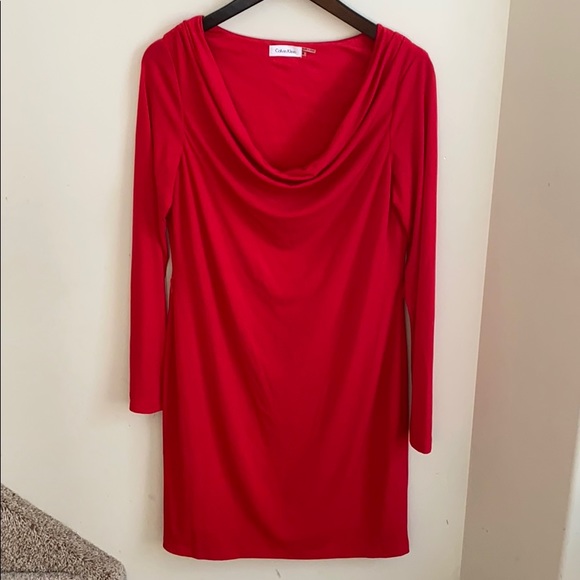 Calvin Klein Dresses & Skirts - Calvin Klein//red dress